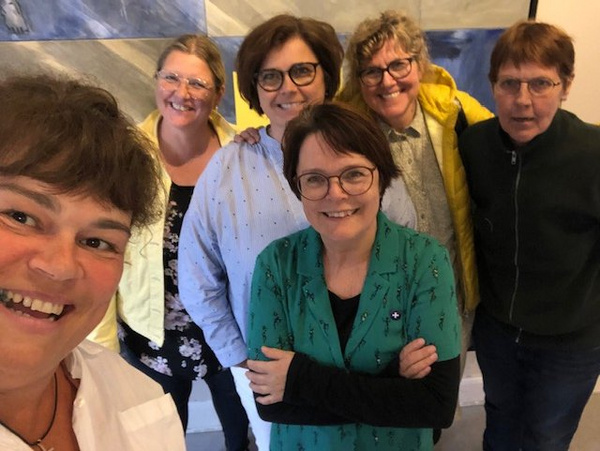 Deltagere på diakoniworkshop i Diakonforbundet Filadelfia.