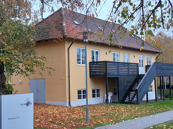 MEF projektets hus på Filadelfia