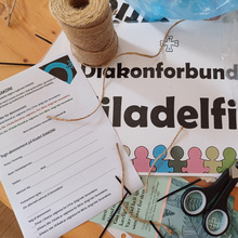 skilt med teksten Diakonforbundet Filadelfia